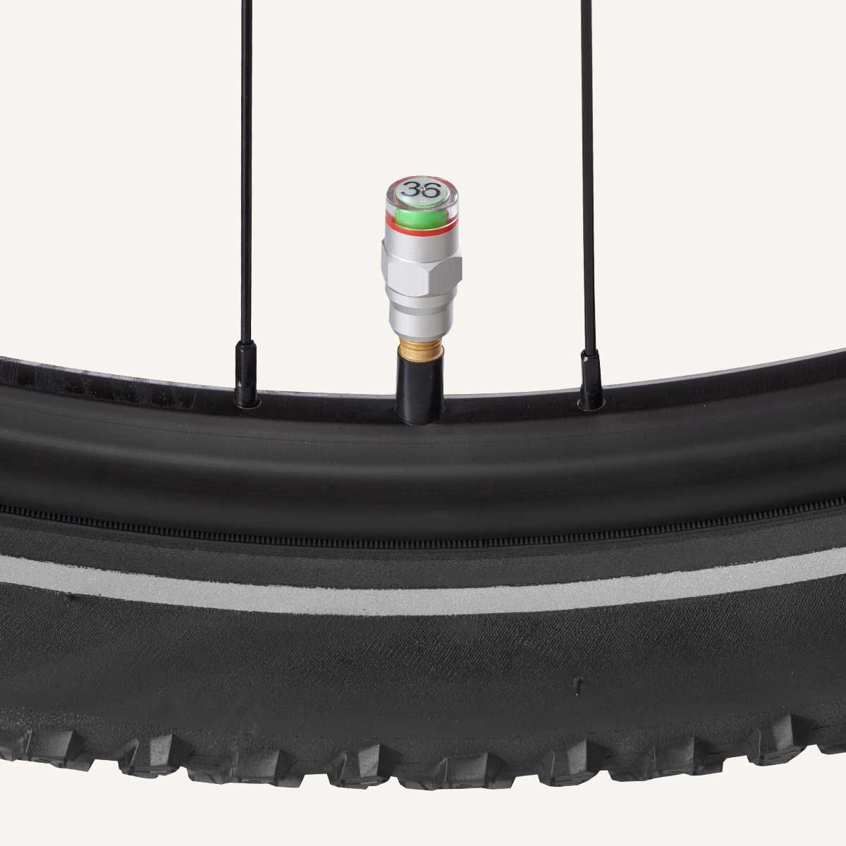 Tire Pressure Caps Comfort XC Charge Electric Bikes