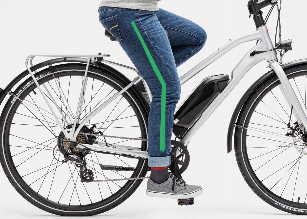 How to properly size yourself on an electric bike