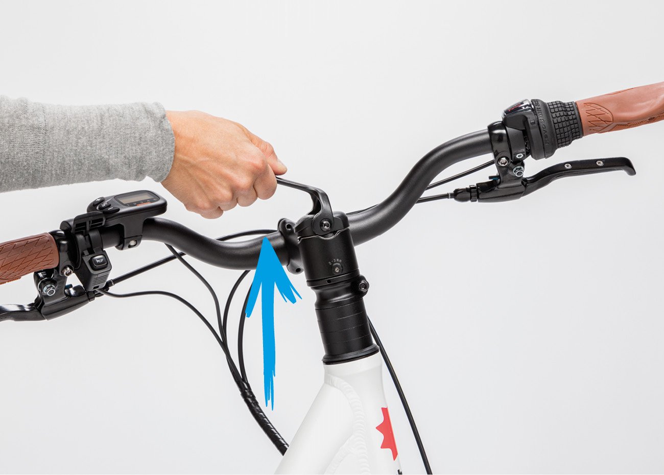 Instructions for adjustable e-bike stem