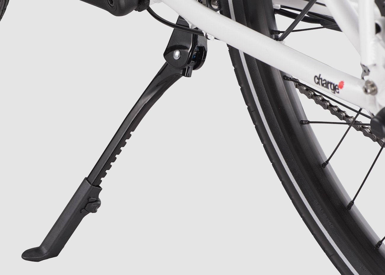 How to use kickstand on an electric bike