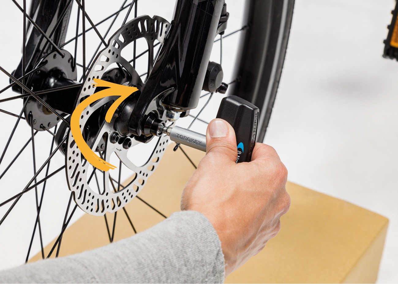 How to properly tightening electric bike axle with torque wrench
