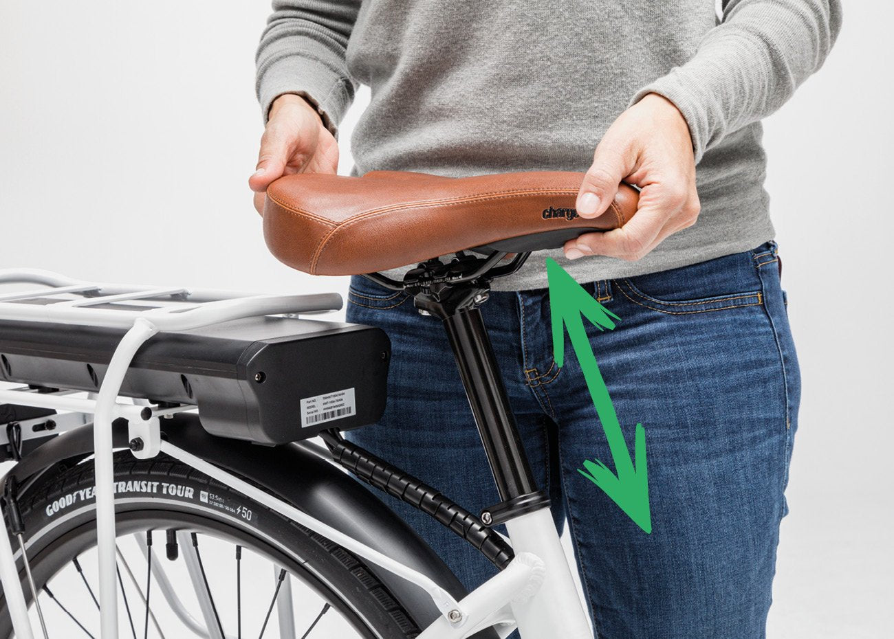How to find the right seat height on your Charge E-Bike
