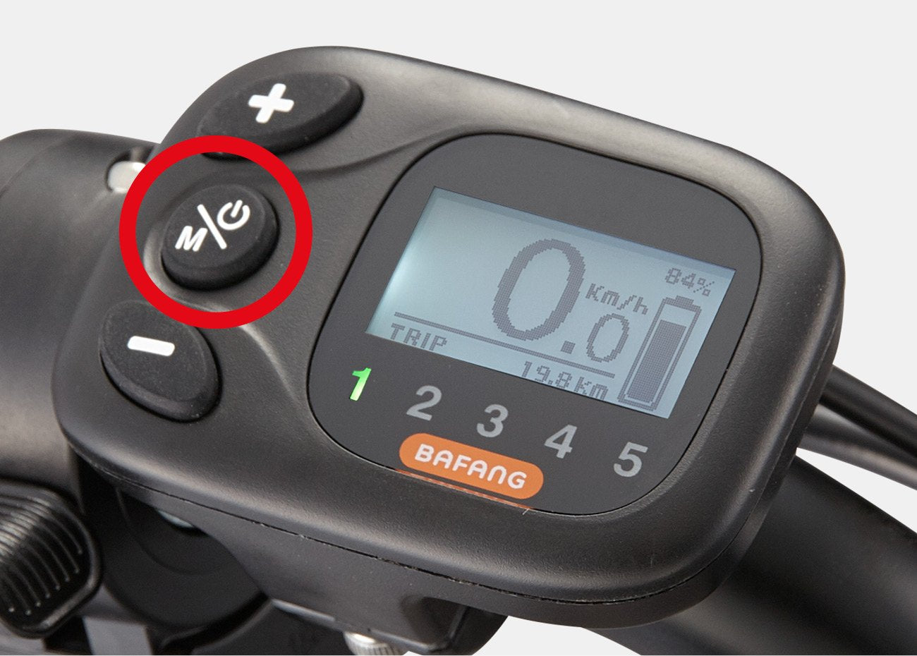 Power button for Bafang electric bike