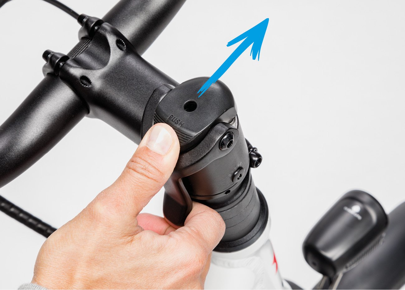 How to adjust stem on electric bike