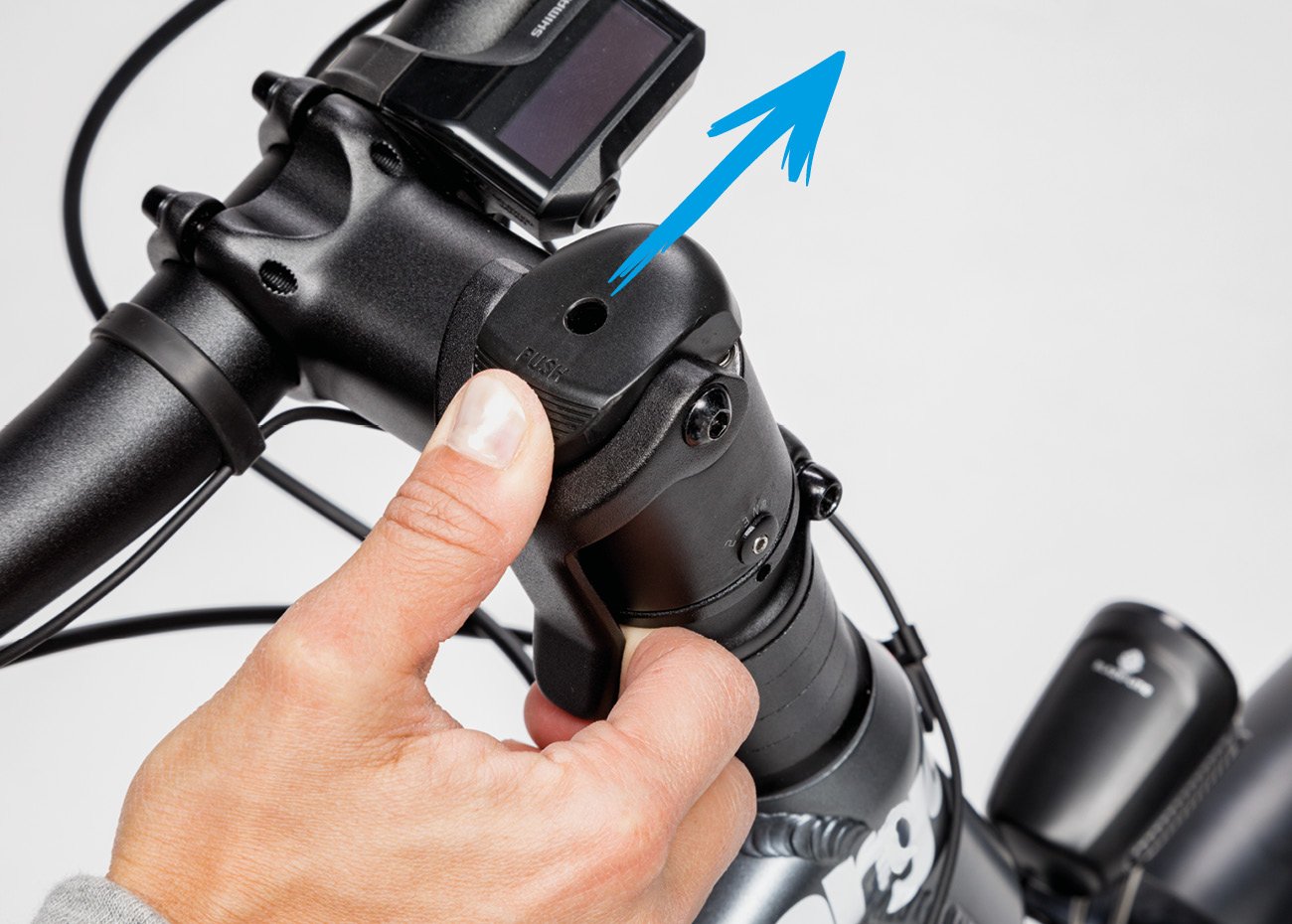 How to adjust stem on Charge XC electric mountain bike