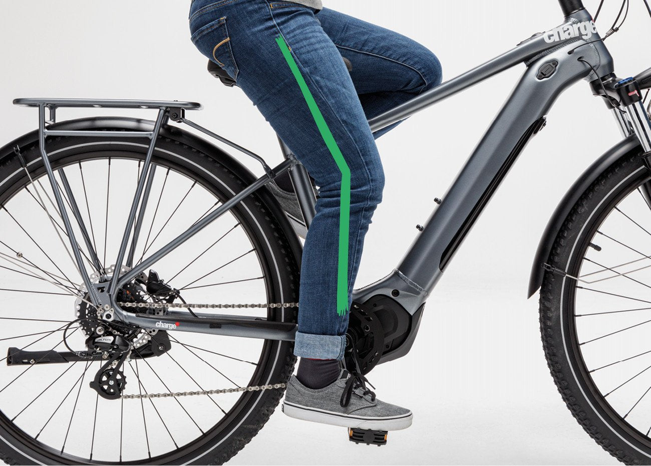 How to find the correct seat height for a electric bike for adults