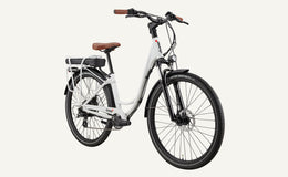 Charge White Comfort Electric Bike