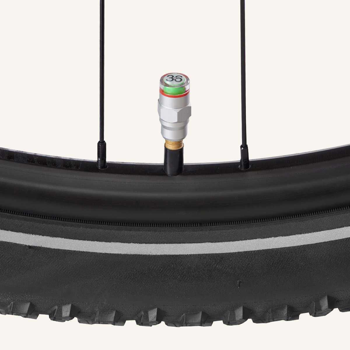 Tire Pressure Caps Comfort & XC electric bikes