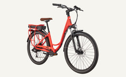 Charge Red Comfort Electric Bike