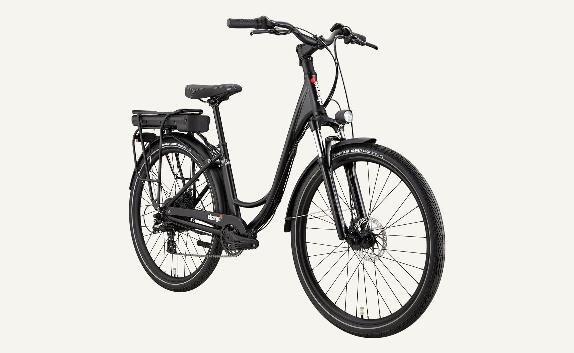 Charge Black Comfort Electric Bike