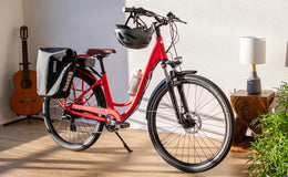 Charge Red Comfort Electric Bike