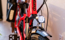 Charge Red Comfort Electric Bike